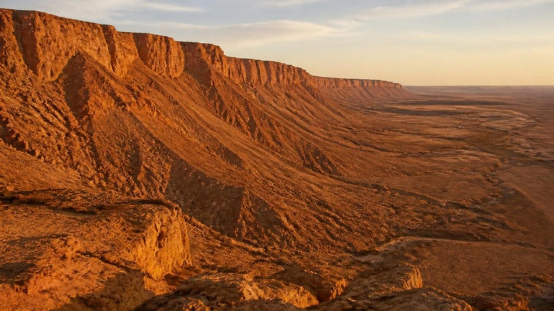 Kem Kem escarpment in southeastern Morocco