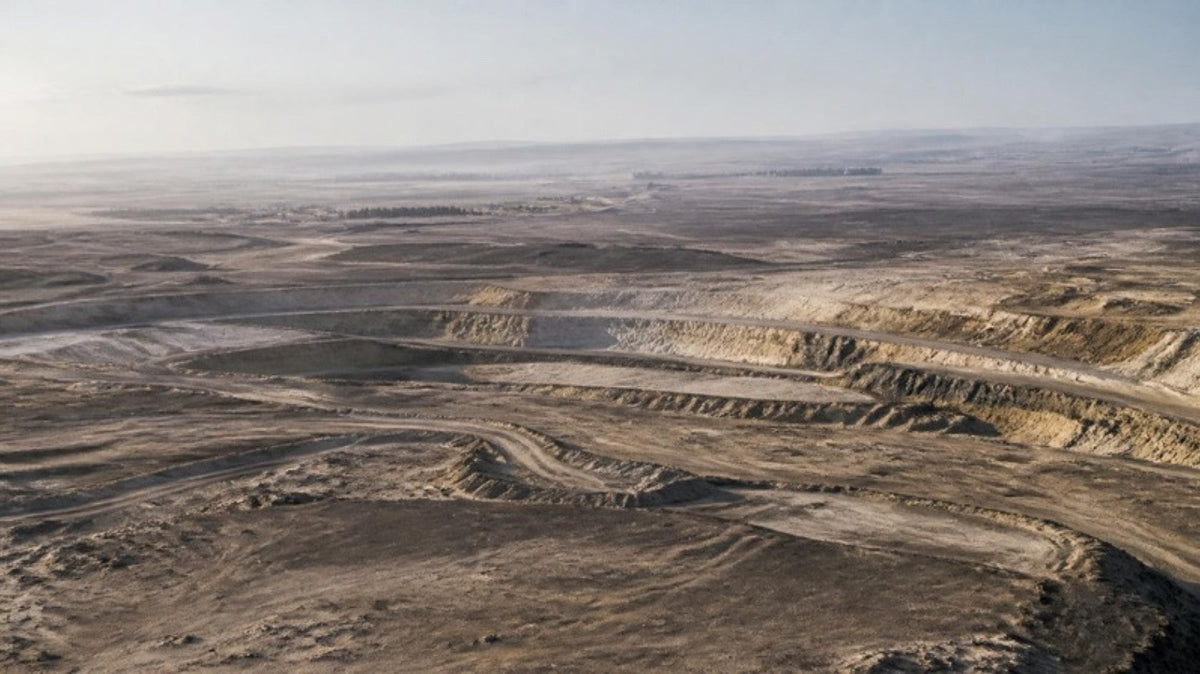 Moroccan phosphate basin landscape