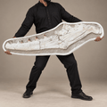 Extremely Rare 140 cm Thalassotitan atrox Mosasaur Jaw – 100% Original - PaleoDeserts