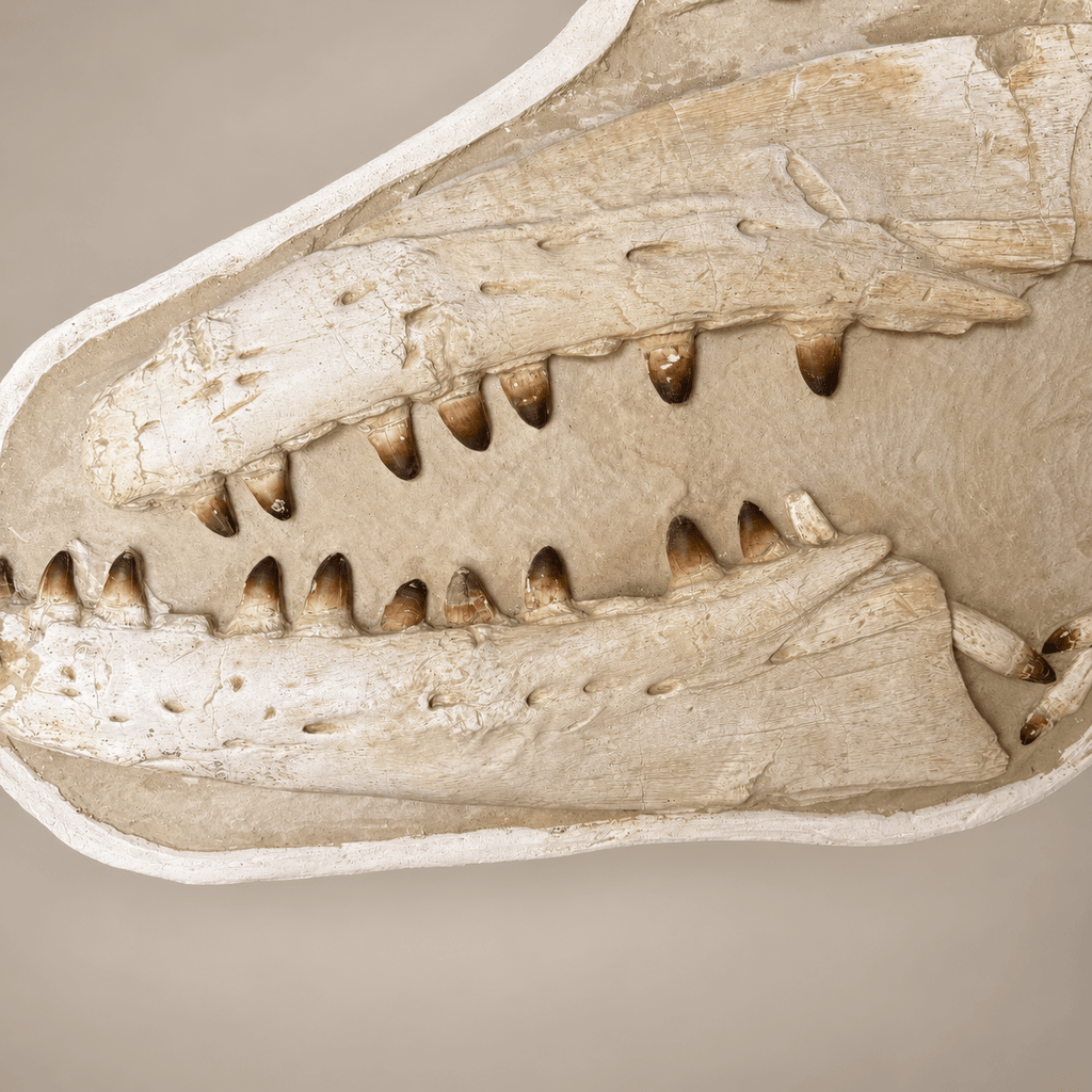 Giant Prognathodon currii Mosasaur Skull, 145 cm – PD-MSK-0145 - PaleoDeserts