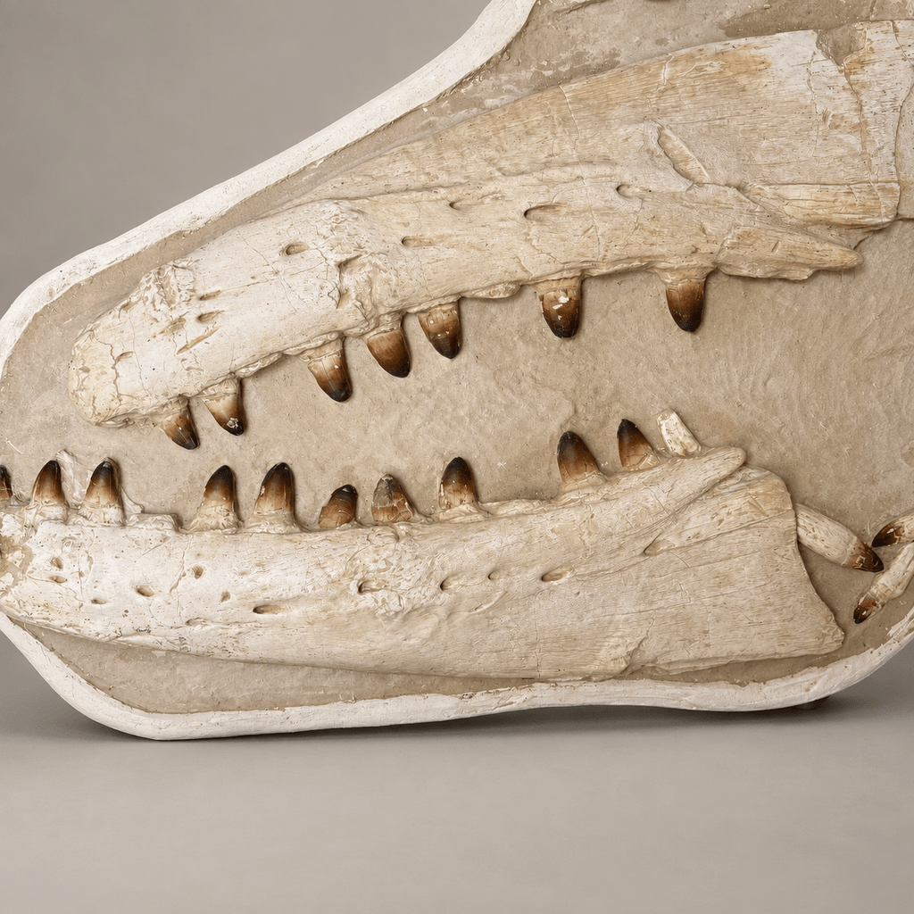 Giant Prognathodon currii Mosasaur Skull, 145 cm – PD-MSK-0145 - PaleoDeserts