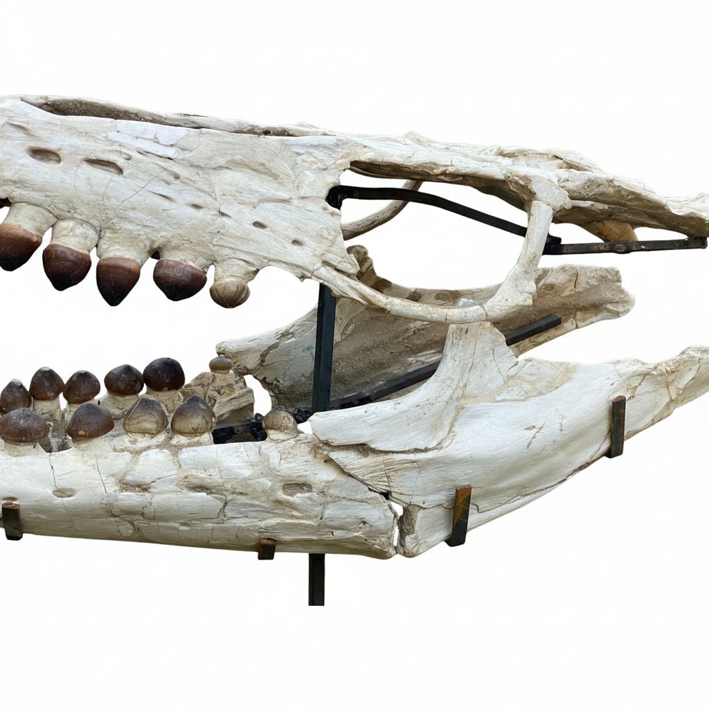 Globidens Skull Fossil, 25.6 in / 65 cm – AD-18895 - PaleoDeserts