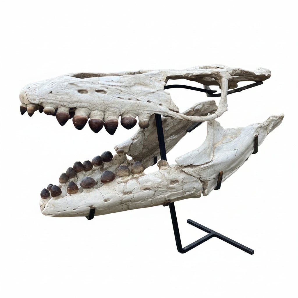 Globidens Skull Fossil, 25.6 in / 65 cm – AD-18895 - PaleoDeserts