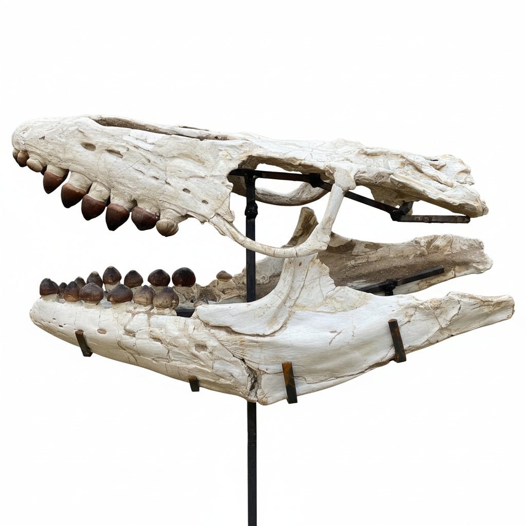 Globidens Skull Fossil, 25.6 in / 65 cm – AD-18895 - PaleoDeserts
