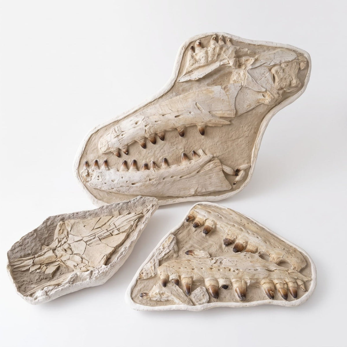 Mosasaur Skull Fossil – 57 in (145 cm), Morocco