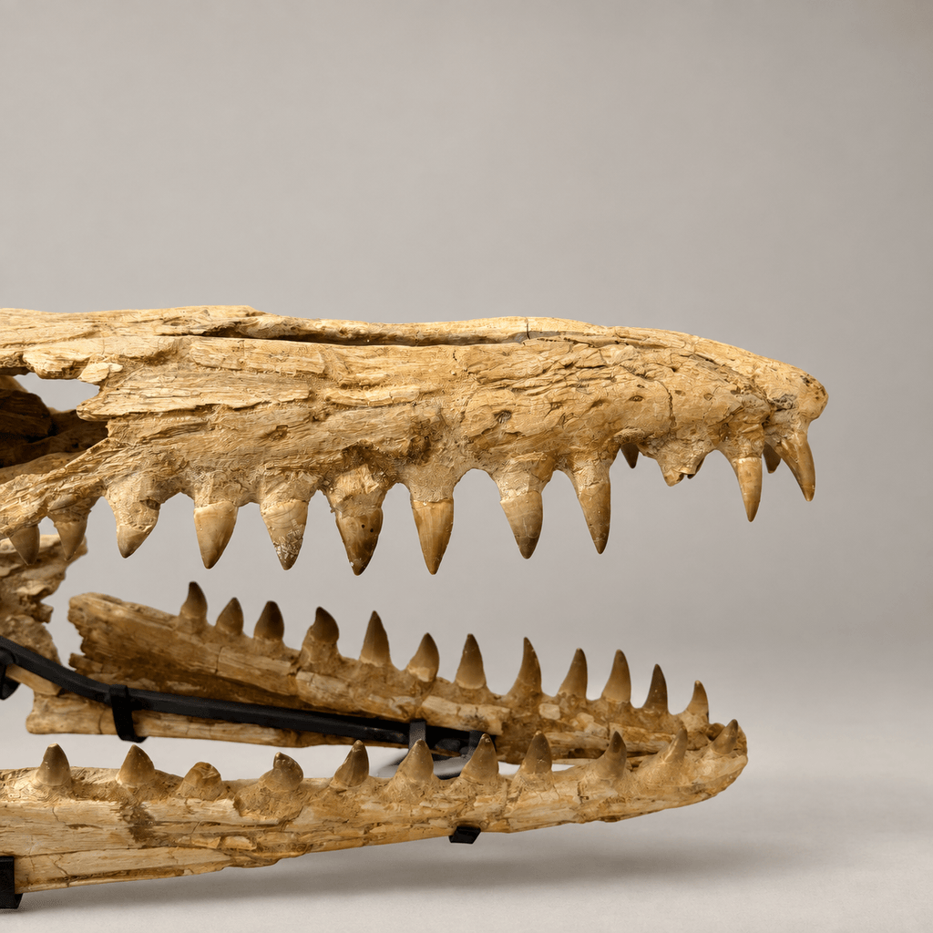 Original Mosasaur Skull Fossil, 60 cm – PD-MSK-0060 - PaleoDeserts