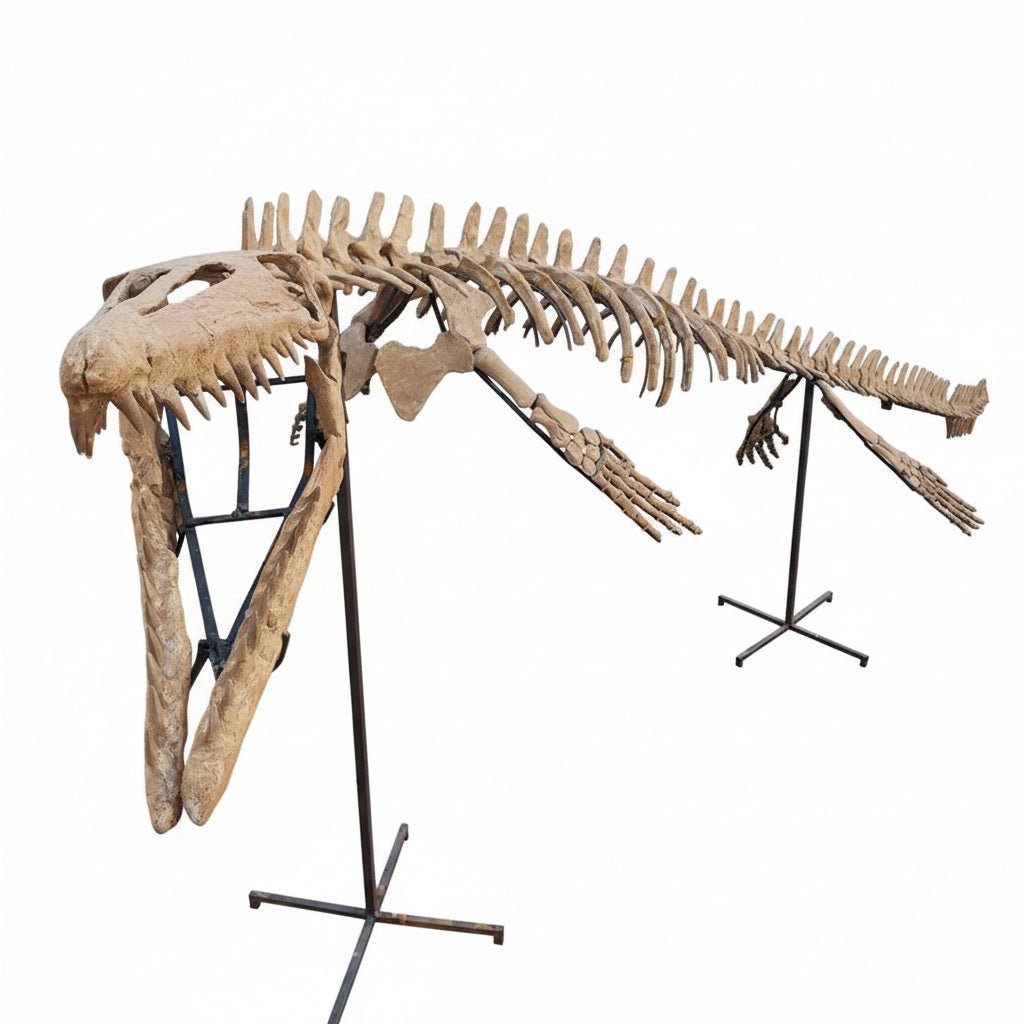 platecarpus Skeleton Fossil, 197 in – AD-16603 - PaleoDeserts