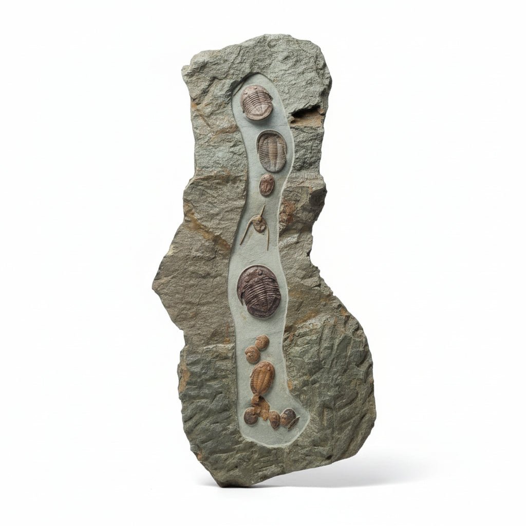 Trilobite Fossil in Matrix – AD-18615 - PaleoDeserts