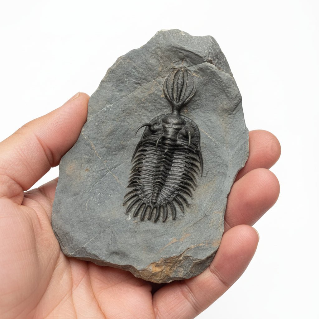 Walliserops Hammi. ✅ Fossil in Matrix, 5 cm – AD-18678 - PaleoDeserts