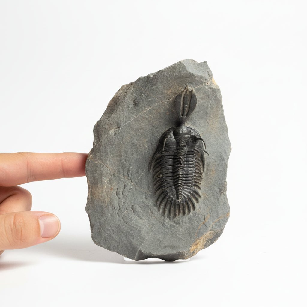Walliserops Hammi. ✅ Fossil in Matrix, 5 cm – AD-18678 - PaleoDeserts